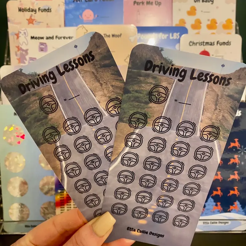 ‍️ Driving Lesson Savings Tracker 1
