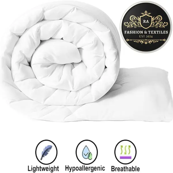 BOUNCE BACK DUVET QUILTS 15 TOG | ANTI ALLERGY BREATHEABLE SOFT DEEP FILLED DUVETS | RA FASHION & TEXTILES  | 1
