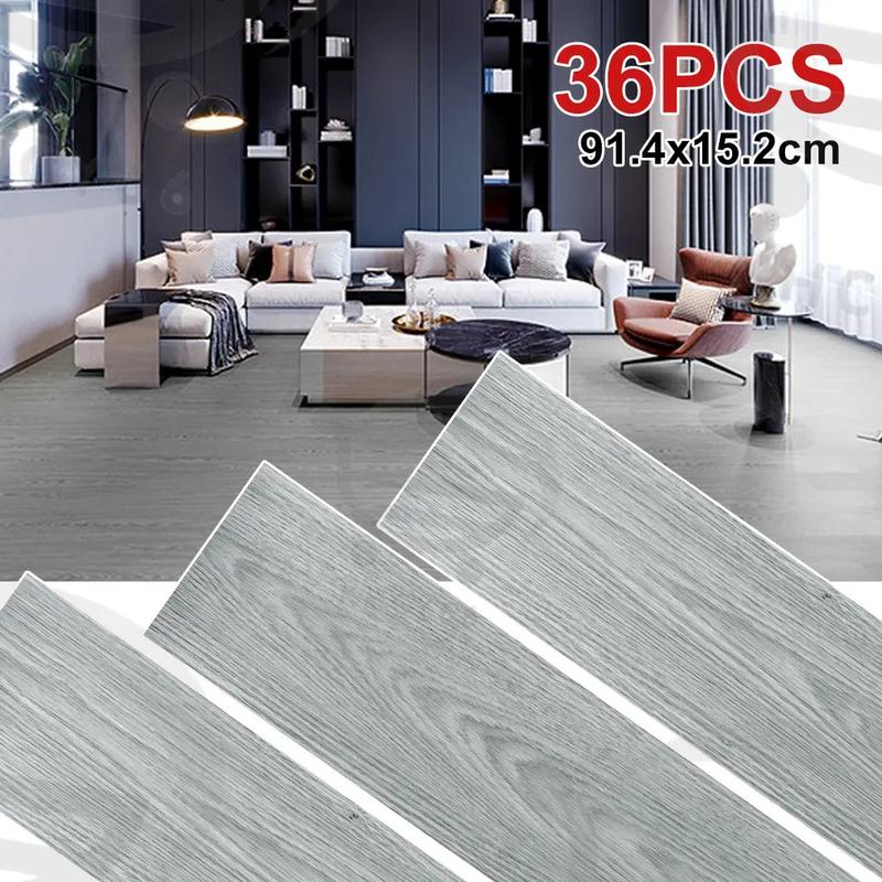 Product Introduction of 5m² Floor Planks Tiles Self Adhesive Wood Effect Vinyl Flooring Kitchen Bathroom 7