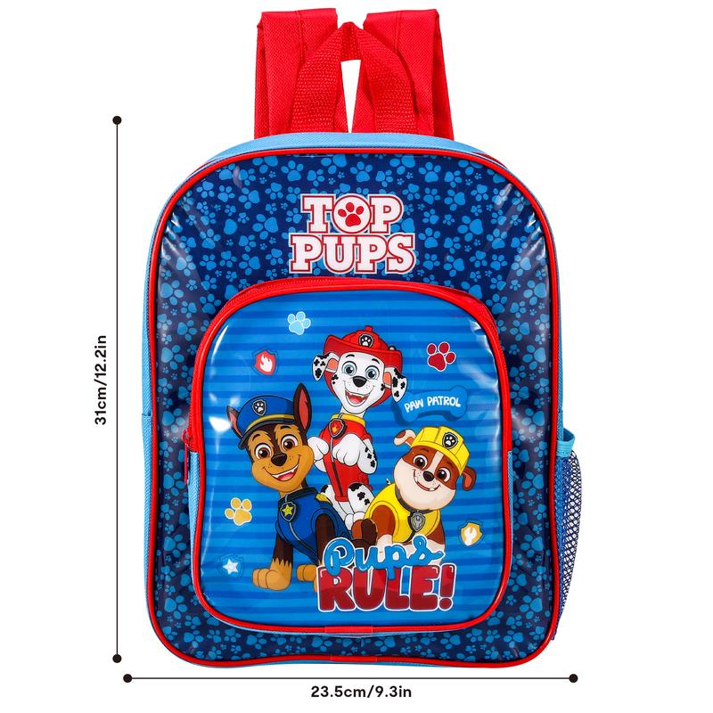 Paw Patrol Pups Rule Deluxe Backpack Character Licensed Boys Kid Children School 2
