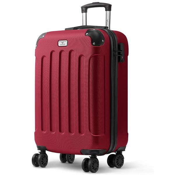 LUGG 20 Inch Skywander Lightweight Travel Cabin Bag - Carry On Approved Suitcase, ABS Shell Protection, Water Resistant & Safe Locking System - Easyjet Overhead Compliant (55x20x35cm) 7