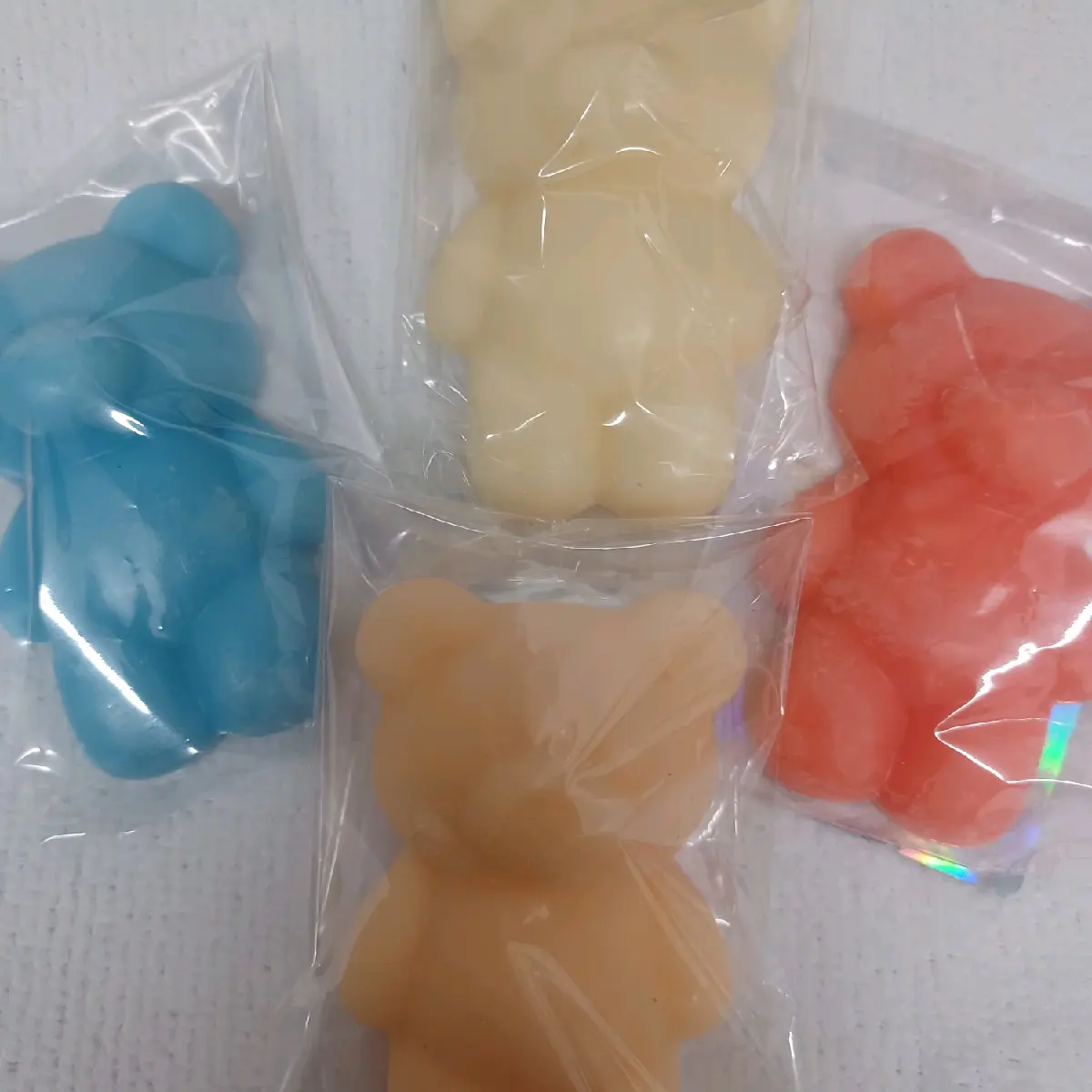 Amazing scents of wax melt teddy shapes