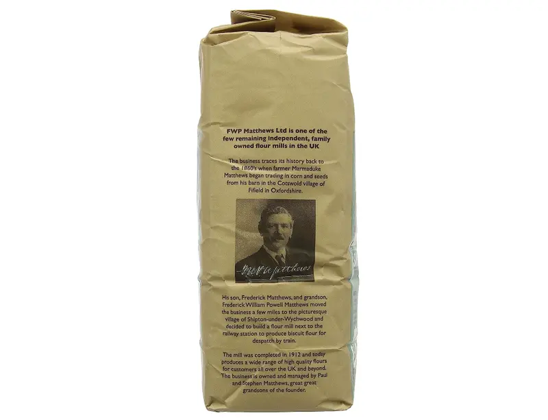 Matthews Cotswold Premium Plain Flour | Plain White All Purpose Flour for Everyday Baking | Fine Unbleached Flour | Specialty | Artisanal | Milled In Britain from Soft Wheat | For Baking Scones, Cookies, Cakes, Biscuits, and Pastry | 1.5kg Bag (Pack of 5) 4
