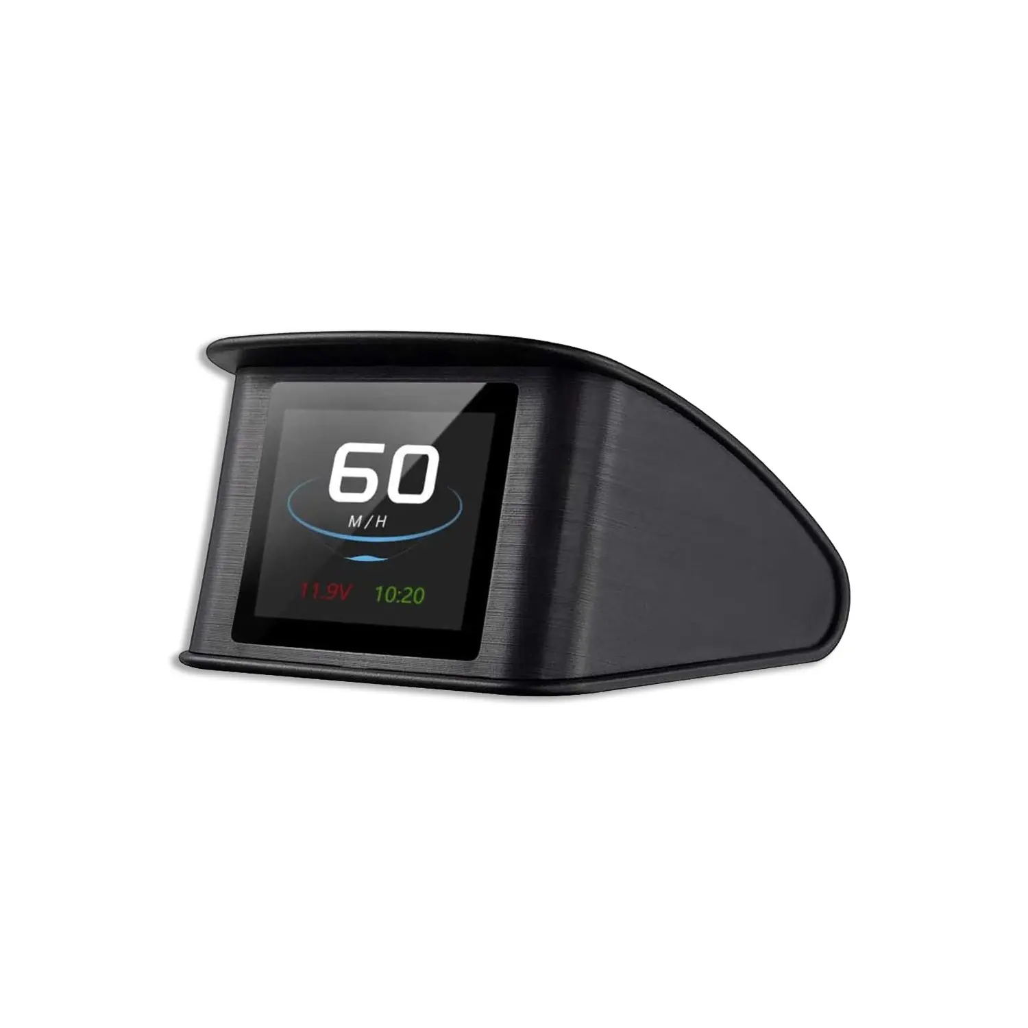 HUD Car Heads Up Display - Model HEYCE EagleEye with 2.2" TFT LCD Display, Speed Alert, Engine Temperature, Time, Diatance, Fatigue Alerts.