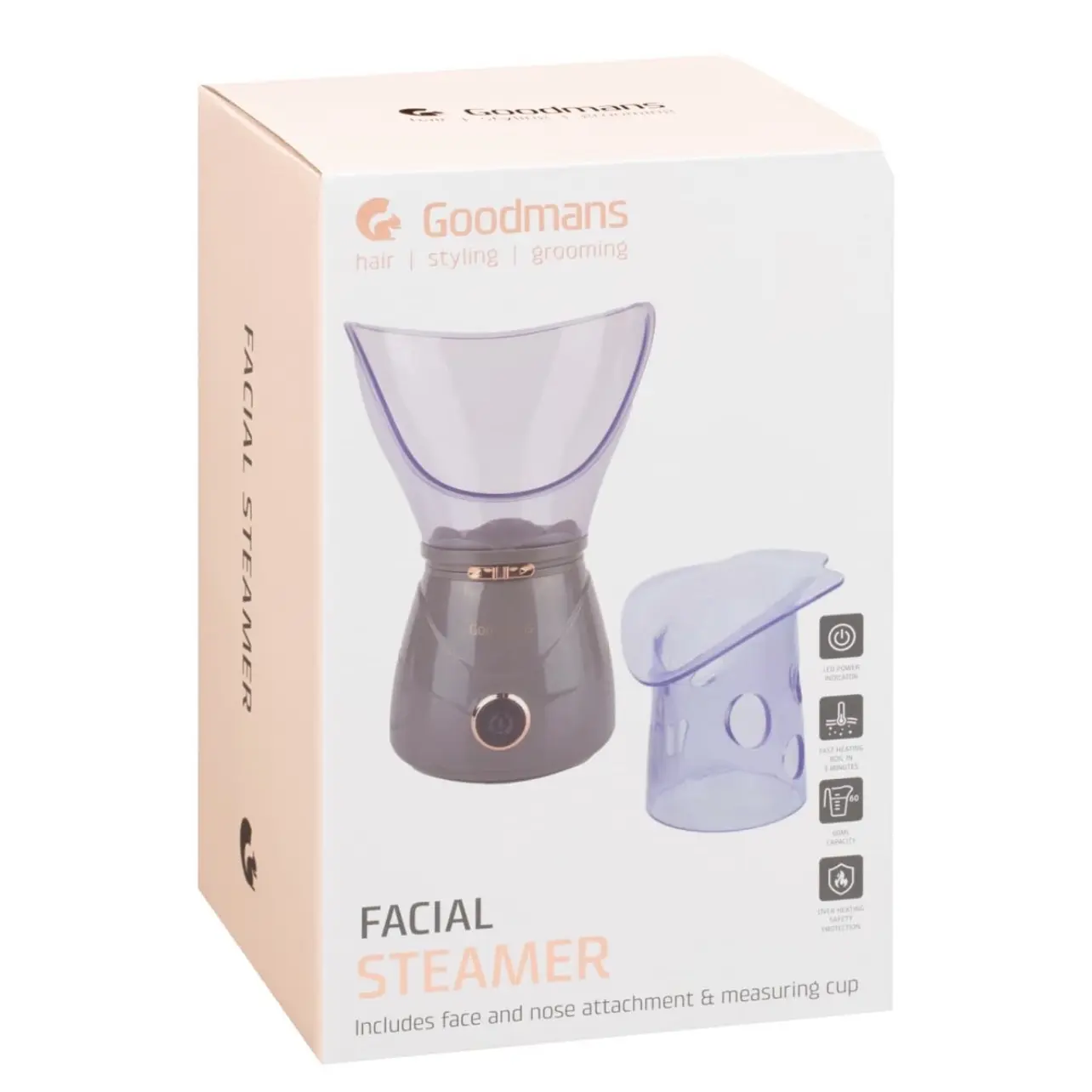 Goodmans Facial Steamer for Personal Care and Comfort