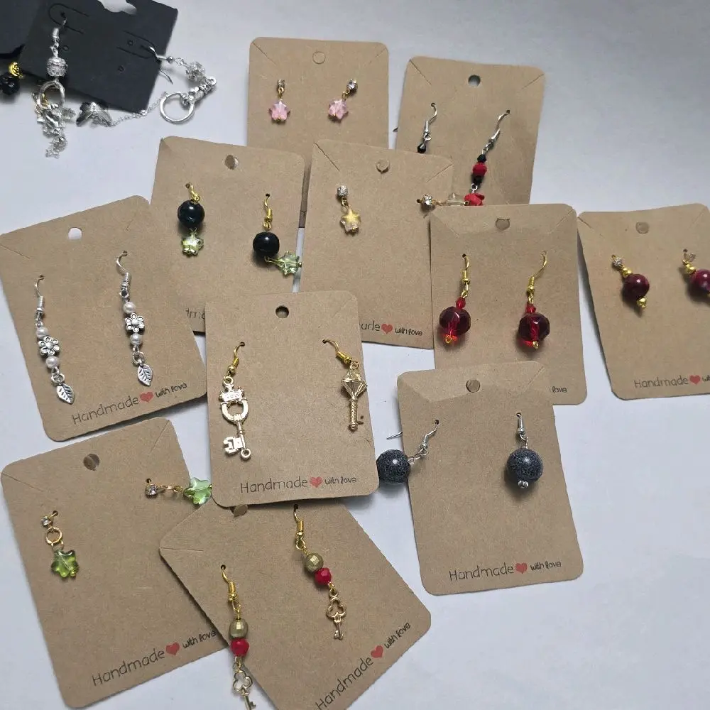 hand made earrings - each for £4.99