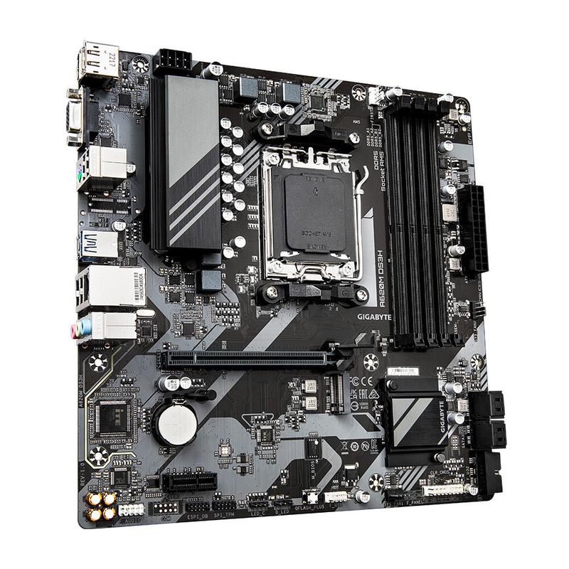 Gigabyte A620M DS3H (rev. 1.0) AMD A620 Socket AM5 micro ATX 2
