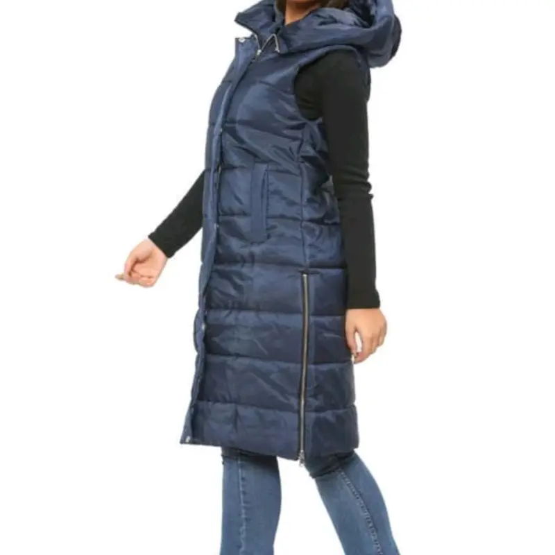 LADIES GILLET perfect for winter Coats Fashion Comfortable Outdoor Jackets Fit Underwear Tops Slim Pockets Womenswear Vests Women Lady Basic Long Sleeve Minimalist 1