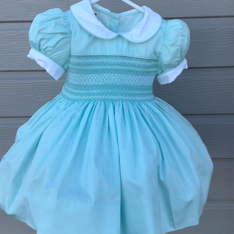 Smock back and front dress 8