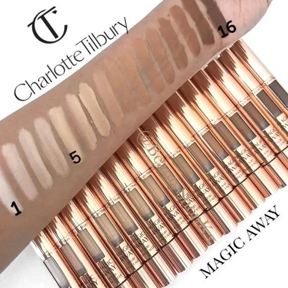 Charlotte Tilbury Magic Away Liquid Concealer Cosmetic Foundation Flawless 2