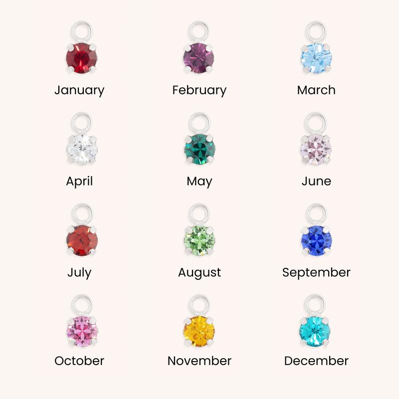 Gracie Personalised Bracelet with Birthstone, Silver |  Luxury Christmas, Anniversary & Birthday Gift | Write Personalisation in Order Notes 2