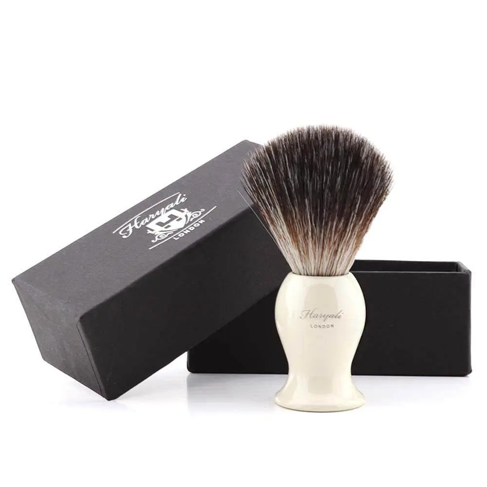 Haryali's York Synthetic Black Hair Shaving Brush