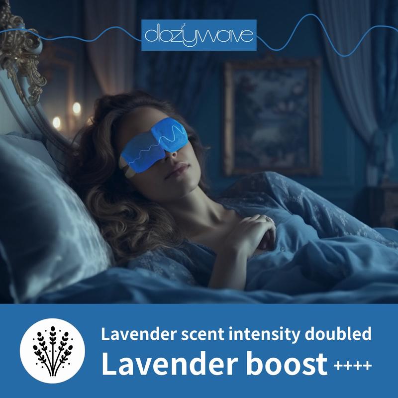 Dozywave Steam Eye Mask 10 pcs Self-Heating for better sleep Comfort Relaxing 1