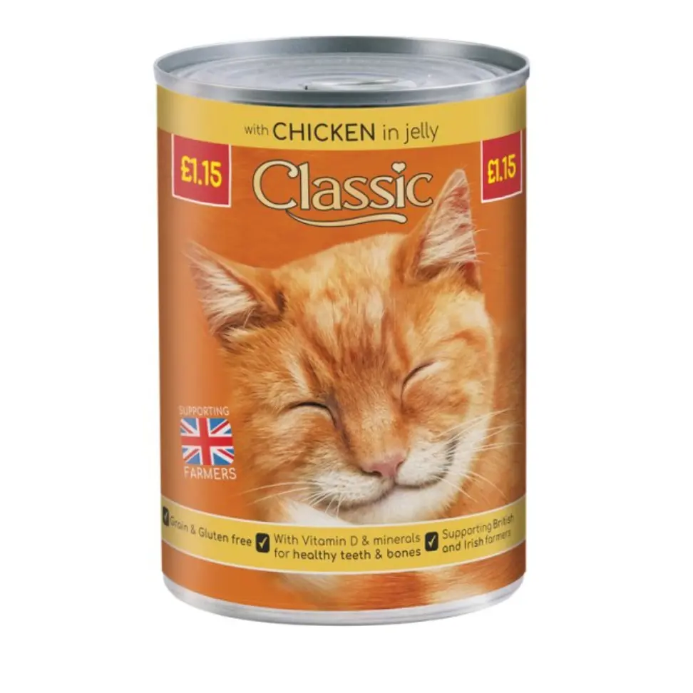 Classic with Chicken in Jelly 400g ( pack of 12 )