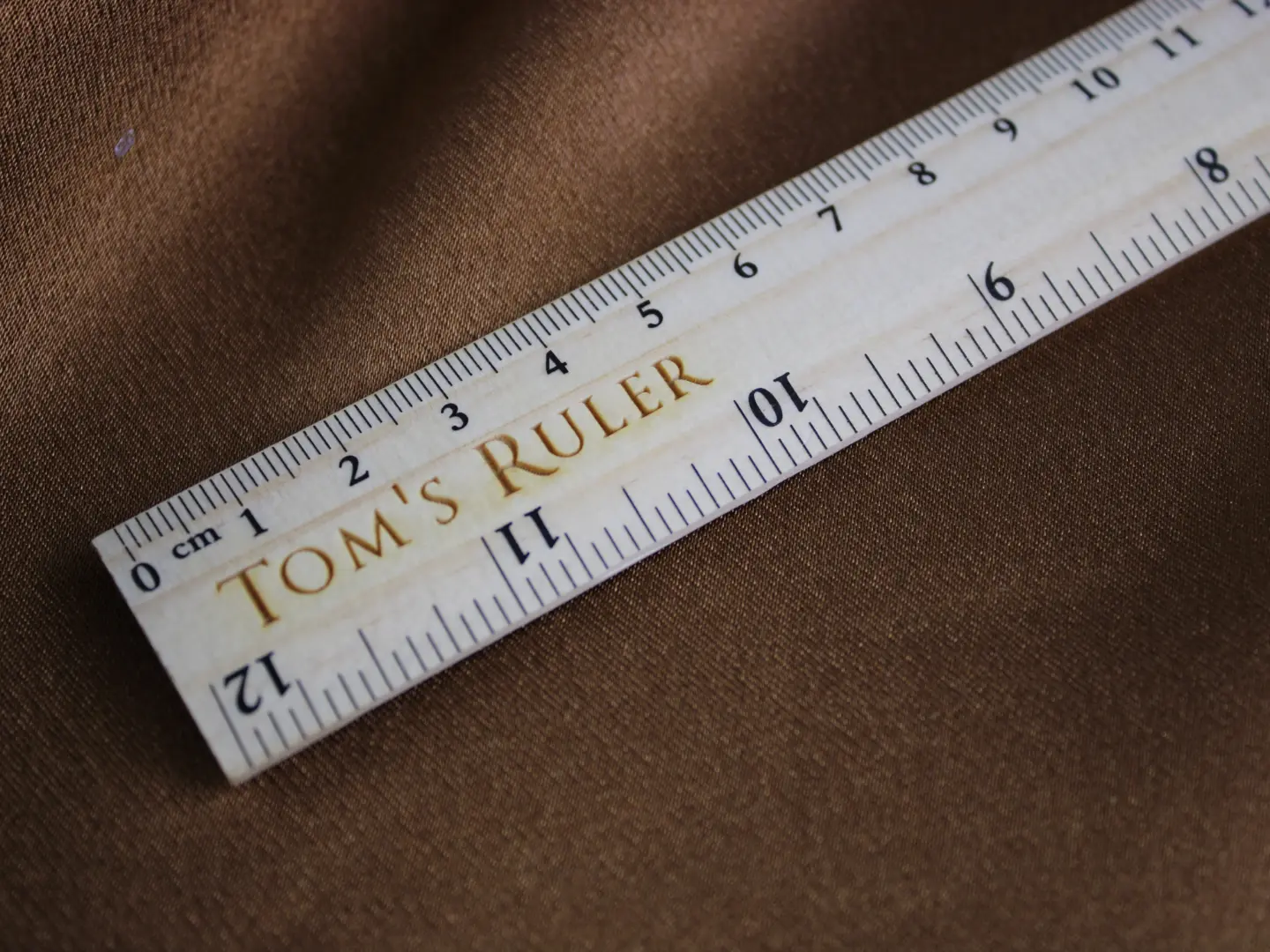 Personalised Wood Handmade Engraved Ruler 30 cm or 12 Inch