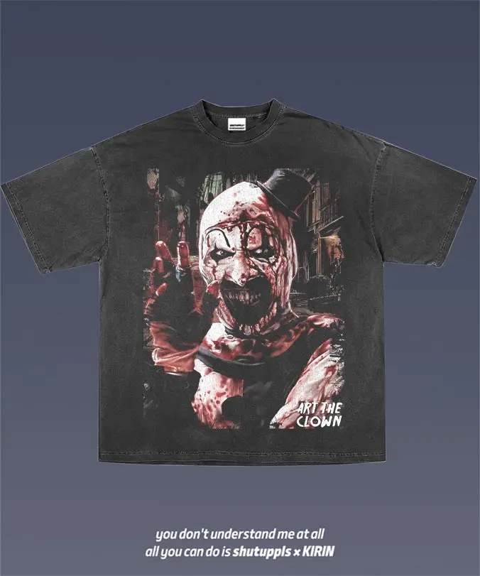 terrifier 1 2 t-shirt