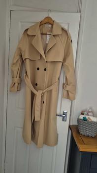 Product Review of KatchMe Women's Oversized Premium Waist Tie Double Breasted Trench Coat (UK 8-22),High-End Outerwear Jacket,Plain Minimalist Side Pocket Lady's Outfits from j**r 🧚**️ 1