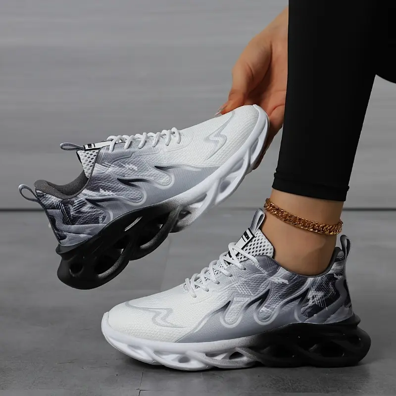 36-45 Large Size Women's Shoes Lightweight Slip-on Flat Shoes Twist Shoes Women's Casual Sports Shoes Thick Sole Light Lace-up Women's Single Shoes Footwear Closed Girl Athletic Sneaker Runner Black 5