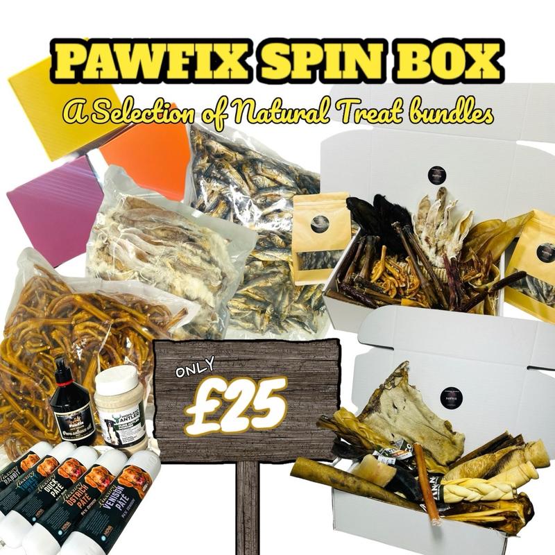 PawFix SpinBox Bundles for Dogs - LIVE EVENT with Natural Treats for Dental Hygiene, Joint & Bone Support, Mental Health and Mental Stimulation 0