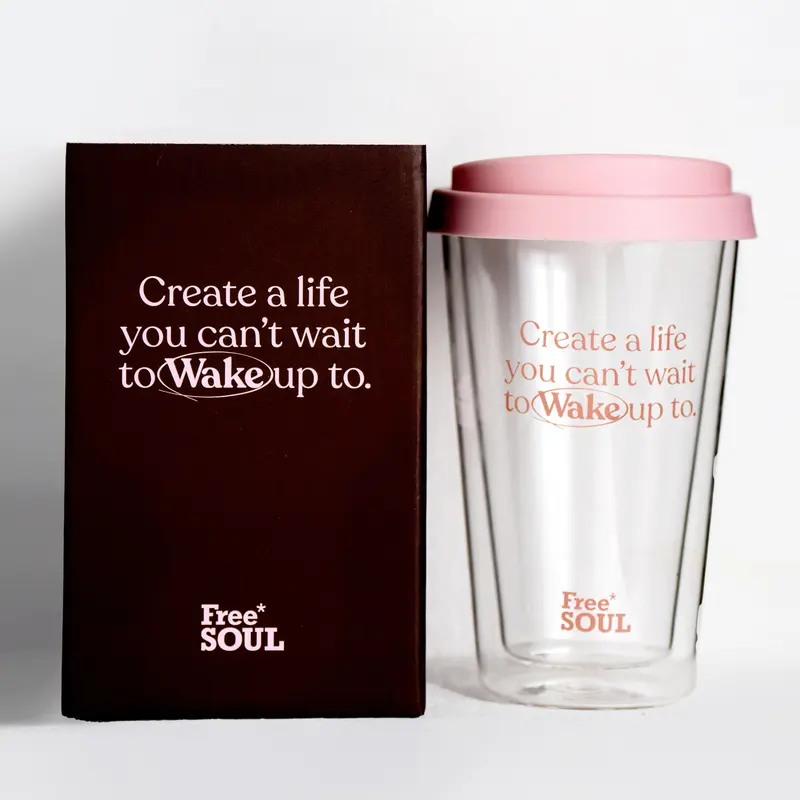 Wake Mushroom Coffee & Coffee Mug Bundle by Free Soul 4