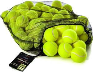 Aspect Tennis Balls Pack of 3,12,24 for Pets, Training, Kids with Carry bag Tennis Balls for Dogs, Kids, Sports