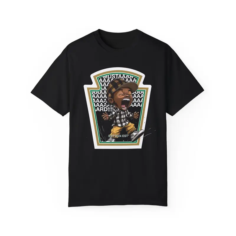 Kendrick Lamar MUSTARD Shirt, Hip Hop Merch, West Coast Streetwear, Gifts for Lamar Fans 0