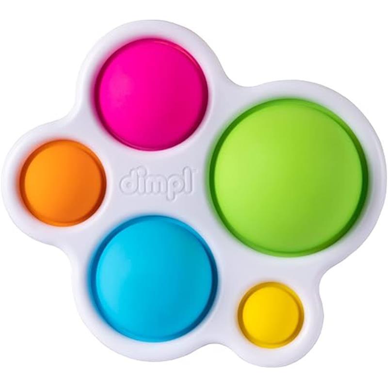 Fat Brain Dimpl, Early Development - Educational - Push and Pop Toy, Sensory Toy for Babies, Colourful, For Kids Aged 10 Months and Older 3