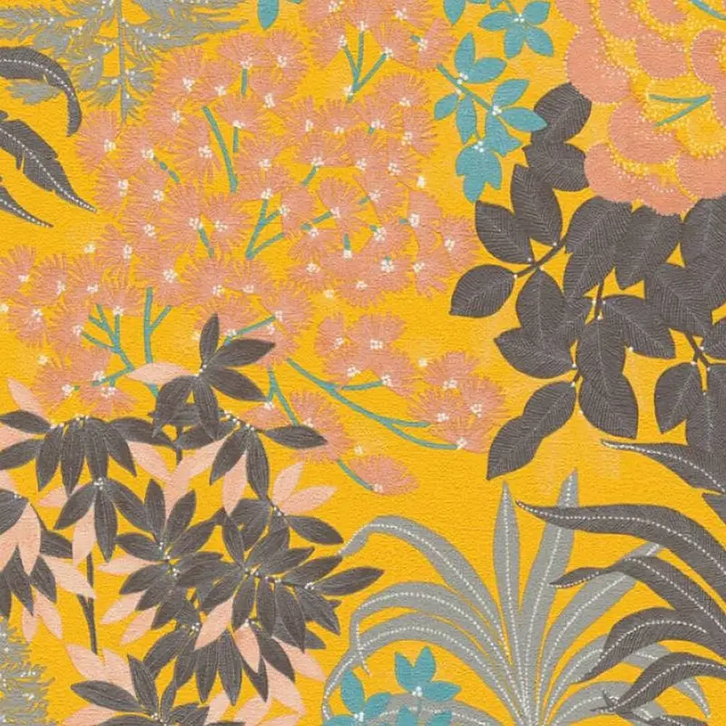 AS Creation Metropolitan Stories 3 Zoe Miami Wallpaper 39128-3 yellow  wallpaper 0