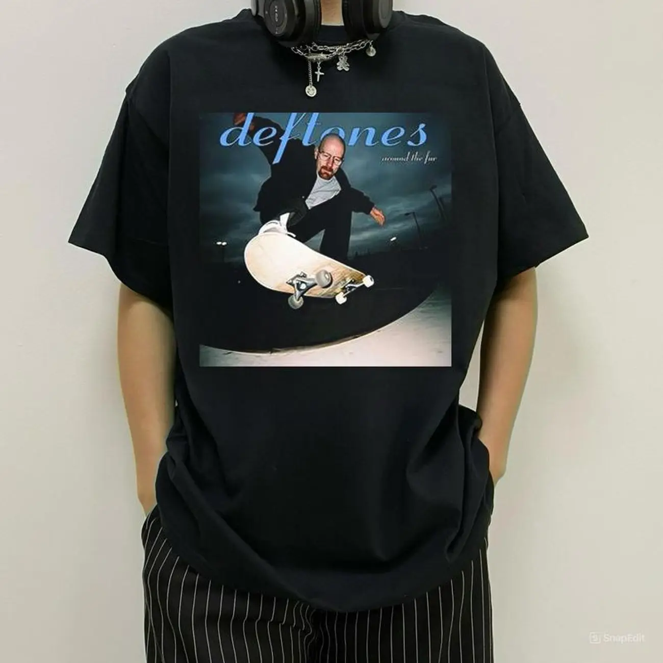 Breaking Bad Deftones T-shirt | Deftones merch | Breaking Bad gift | Deftones tee | Walter White shirt | Rock shirt | Walter white deftones X4F