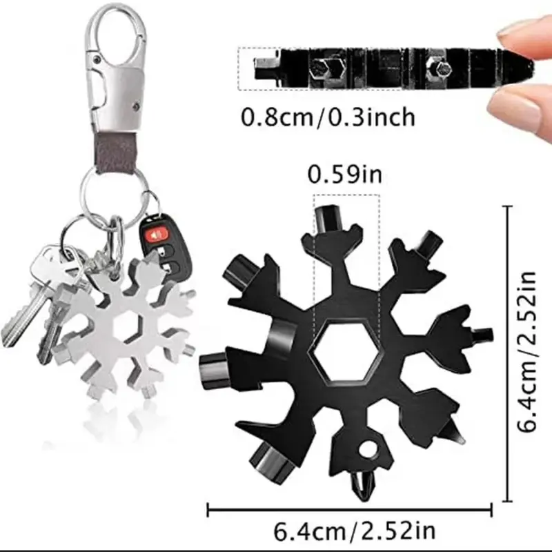 18in 1 snowflake design tool spanner set 3
