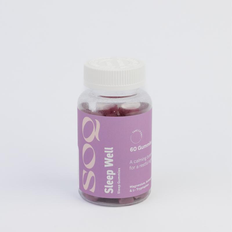 Sleep Well Gummies, Sleep Supplement, Magnesium, Gluten Free, Non GMO Healthcare Fitness Dietary Edible 6