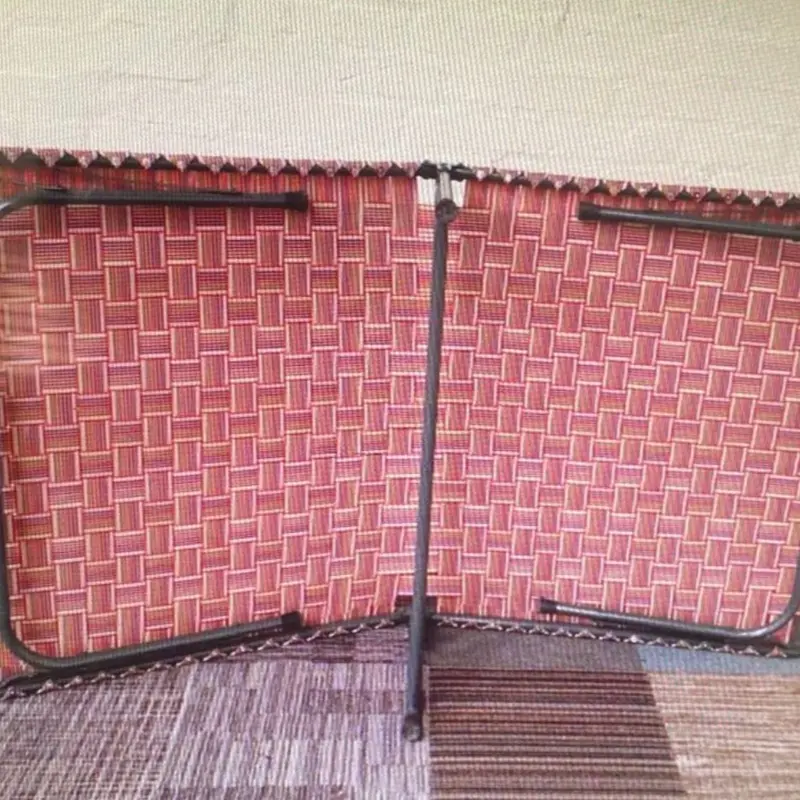 Indian Manja Khat Portable Folding Single Bed 6.3 x 3.3 foot) Heavy Duty 12kg Outdoor & Indoor Use. 4
