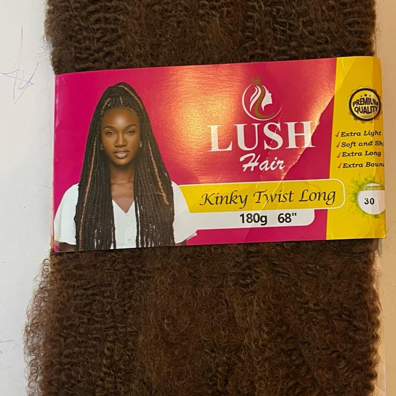 30-Inch Lush Kinky Twist with Color 1,33,27 and 900 3