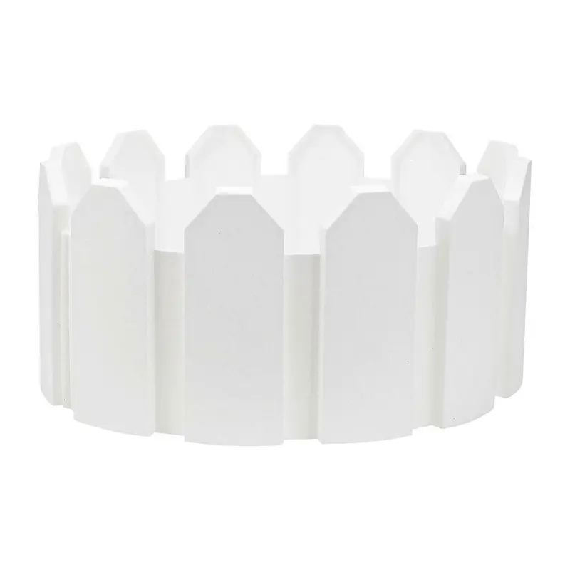 Lawn Plant Border Push In Securing Pegs - Interlocking Garden Edging | Create Straight Or Curved Shapes | Made From Durable, Long Lasting Pvc Plastic | Ideal For Lawn, Flower Beds And Pathways 3