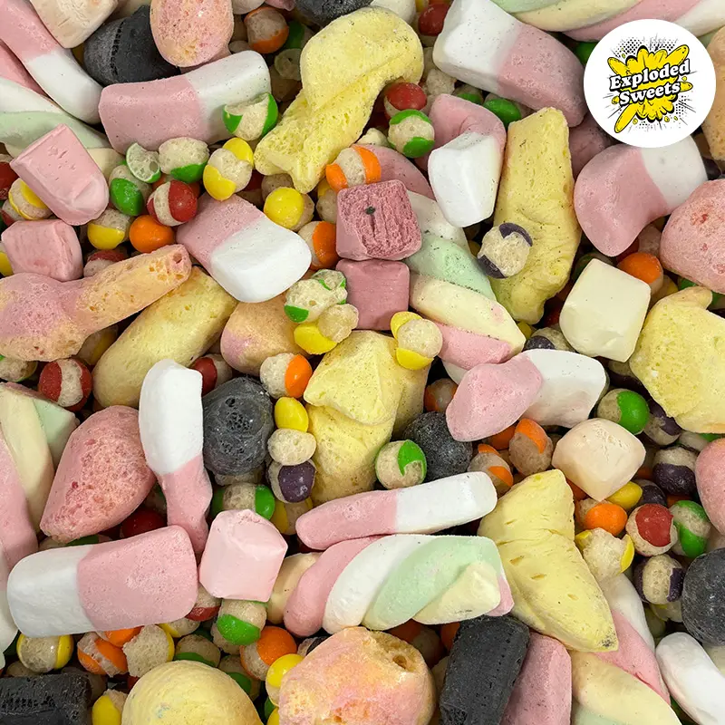 Freezie Bag - Original | Exploded Sweets | Freeze Dried Candy UK | Snack Fruit Bonbon Candies 1