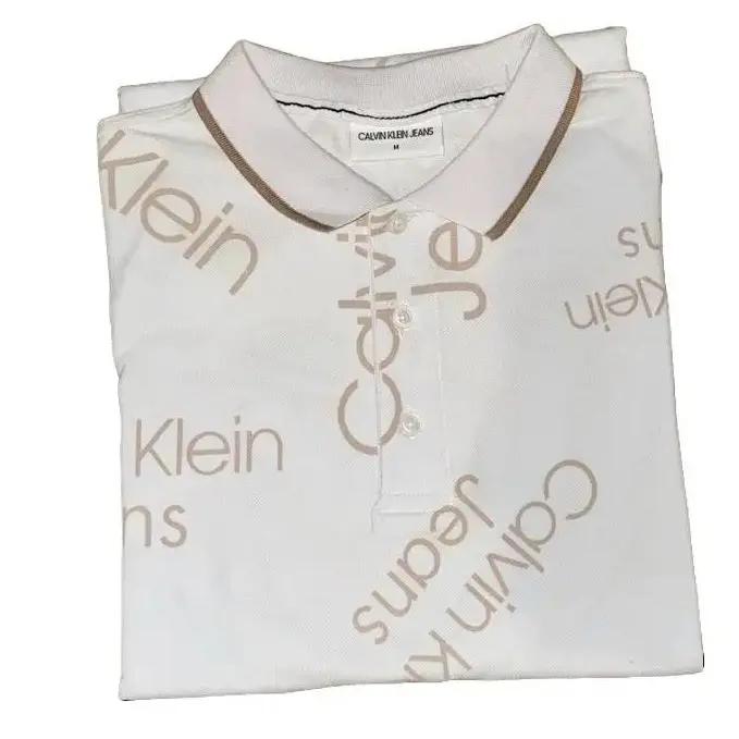 Men’s jeans print polo t-shirt Size Medium
