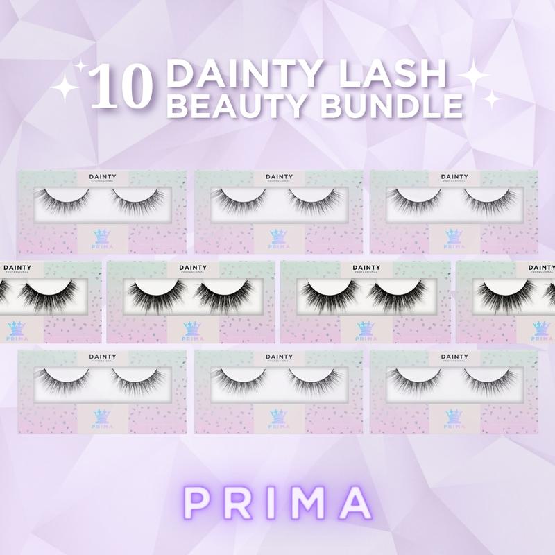 PRIMALASH: For The Lash Lovers... *FALSE LASH WHOLESALE* Eyelashes Makeup Pack Salon Fluffy Lightweight 2
