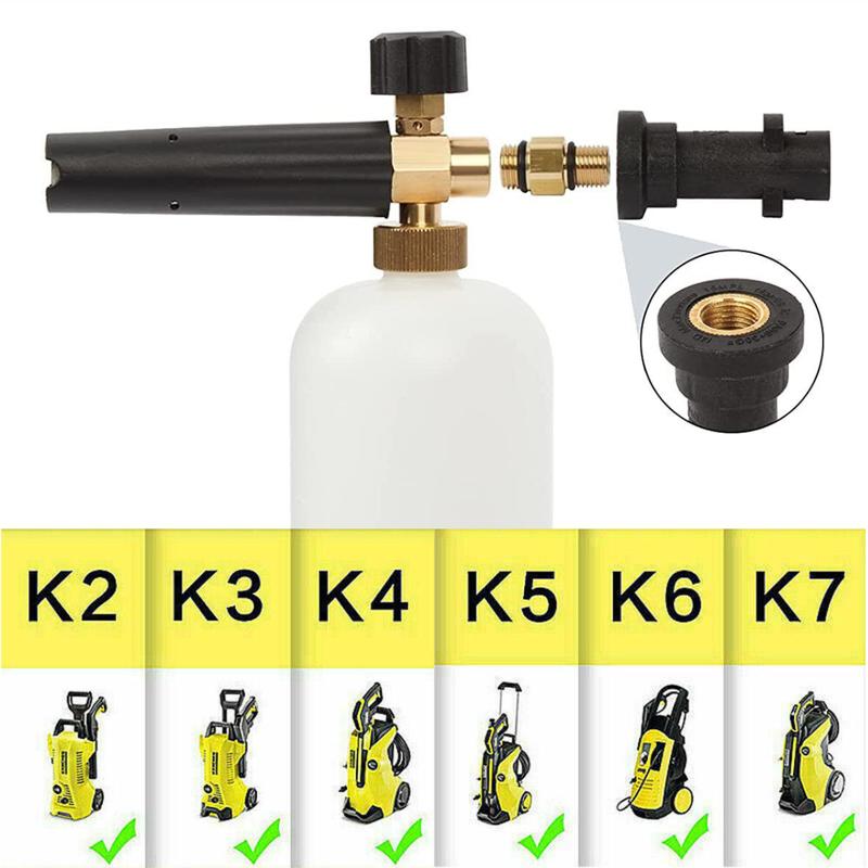 Snow Foam Lance Gun For Karcher K2-K7 Cannon Car Pressure Washer Washing Bottle pressurewasher spraybottle For highpressure washing 2