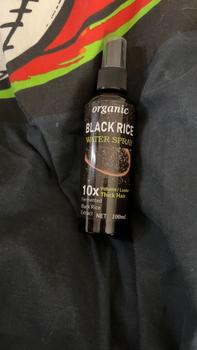 Product Review of Organic Black Rice Water Spray, Xmas Helps Improve Hair Quality, Hair Treatment Oil For Women & Men from 🦊**💜 0