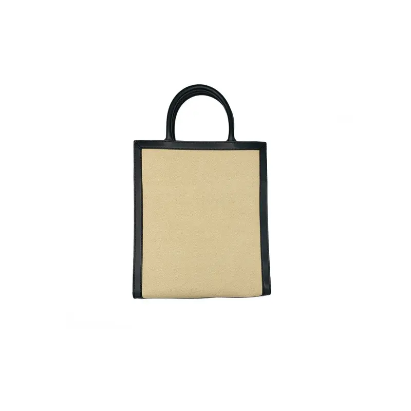 Preowned CELINE Large Vertical Cabas Tote Bag with Cross Body Strap - Women's luxury designer shoulder top handle bag 1