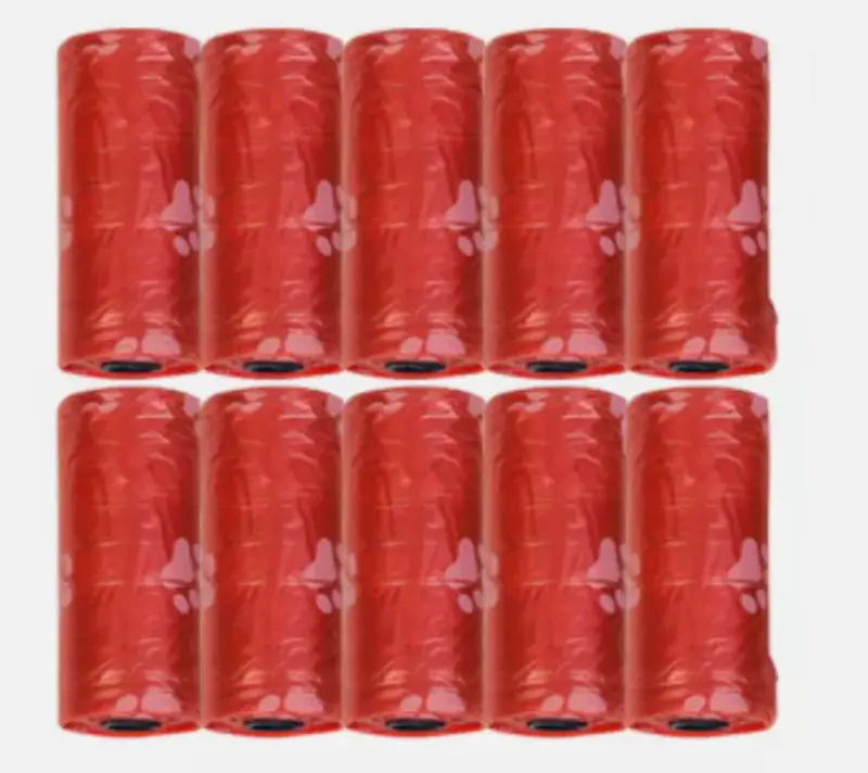 10 Rolls 150 Bags Biodegradable Pocket Size Puppy Poo Waste Strong Doggy Poop UK 1
