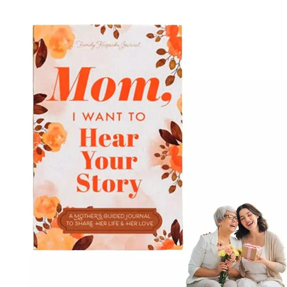 [Gift For Mom] Mom/Dad,I Want to Hear Your Story - The Gift Your Mom/Dad Will Love!(Hear Your Story Books)-Journal To Share His Life, Stories