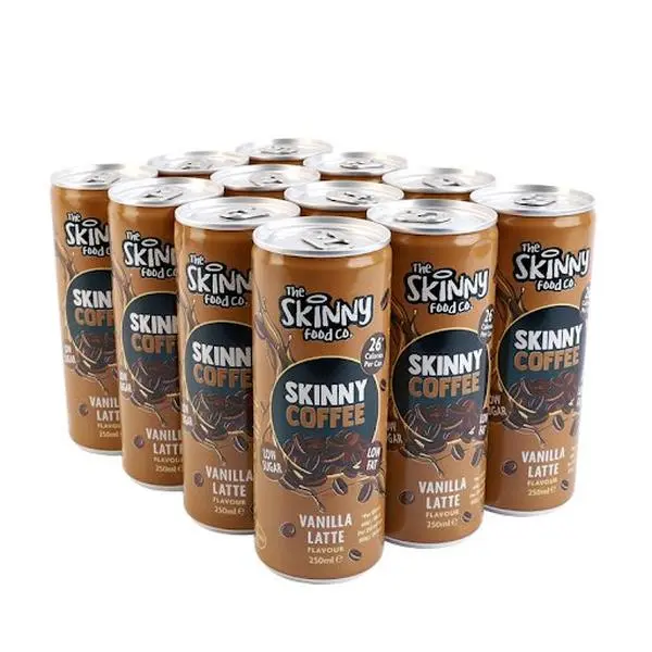 Skinny Coffee Case 250ml x 12 cans - (3 Flavours available)