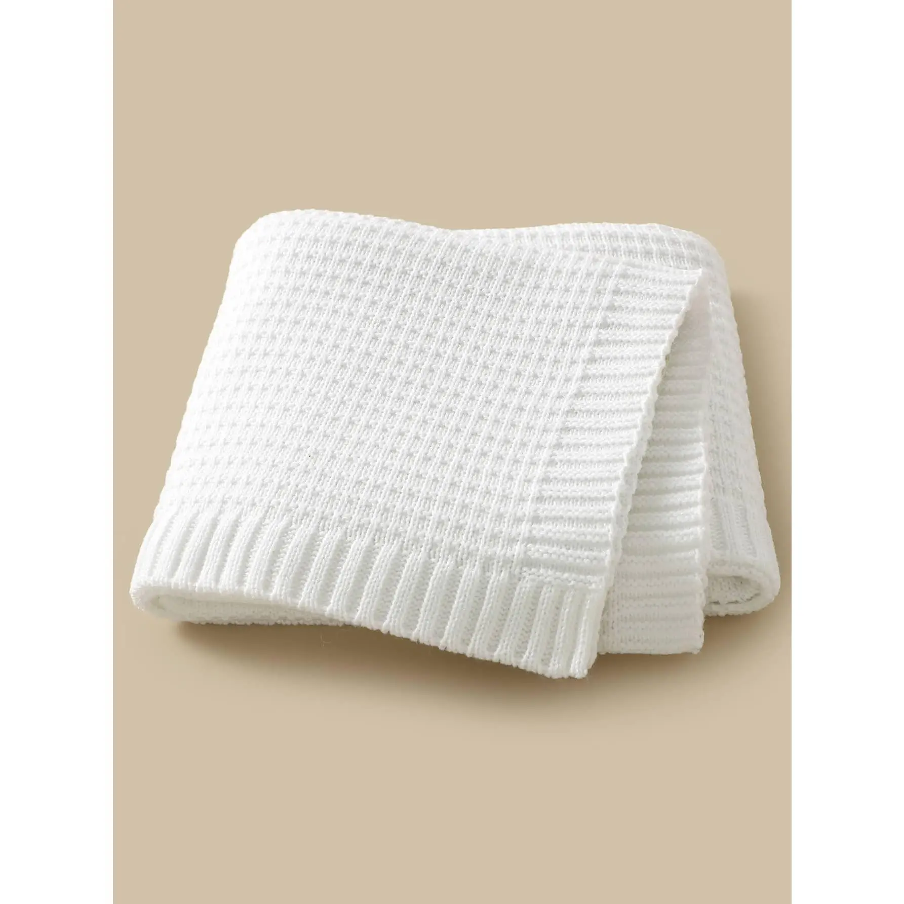 1pc Simple Knitted Baby Blanket For Four Seasons, Suitable For Use In Strollers Or As A Cover Love Valentine