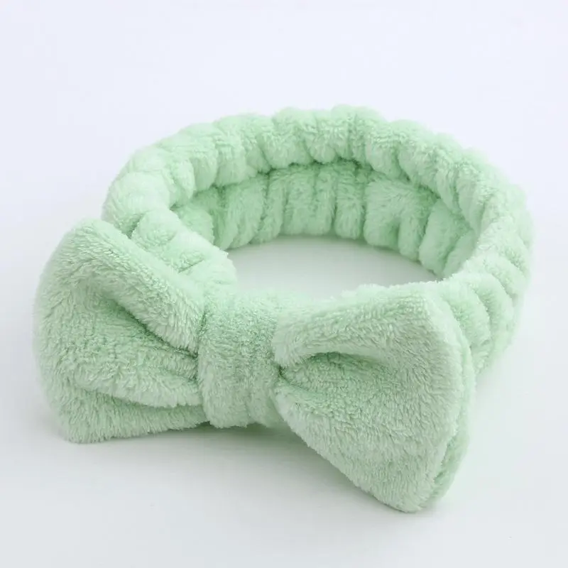 (Gift 2)Super-Soft Coral Fleece Hair Band - Quick-Dry Sports Face Wash & Makeup Spa - Solid Color, Stylish Headband for All-Day Comfort - One-Size-Fits-All Hair Accessories 2