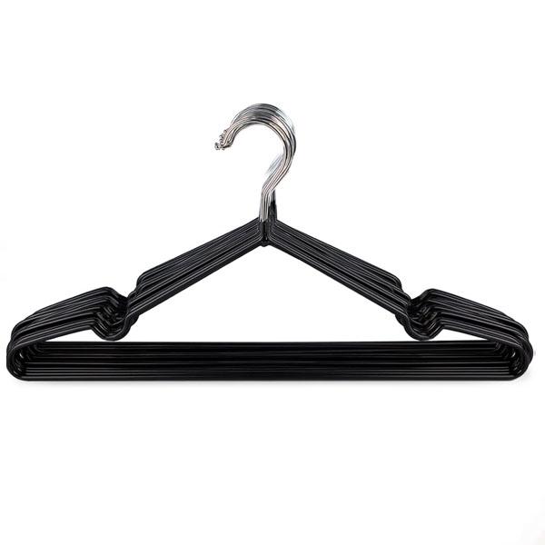 Keplin 20x Rubber Coated Metal Hangers Heavy Duty Space Saving Cloth Hangers 3