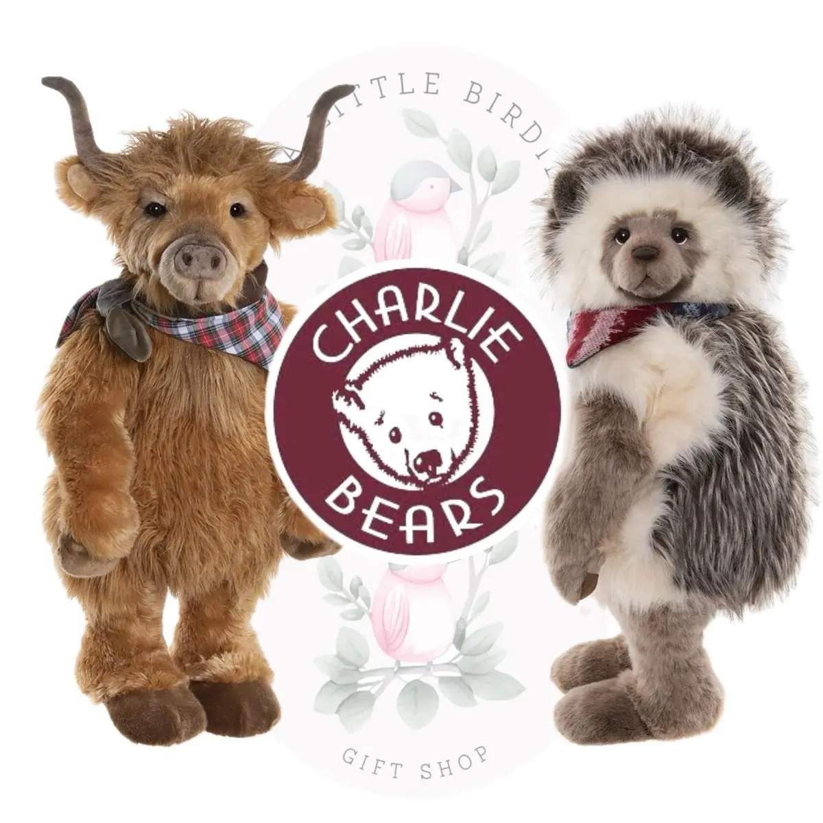 Charlie Bears Large standing plush