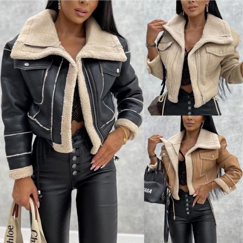 [2024]Autumn and winter  zipper thick coat warm fashion with the same popular coat 8