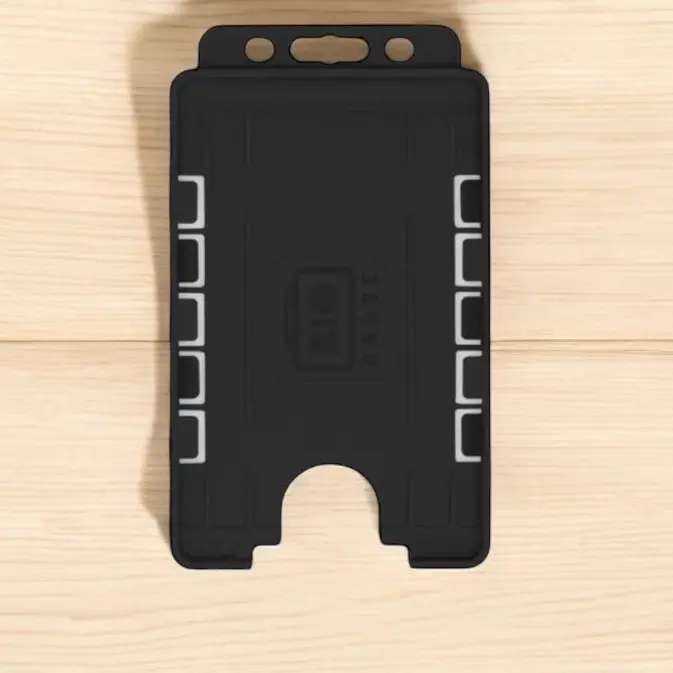 Double Sided Biodegradable ID Card Holders - Choose Your Color 1