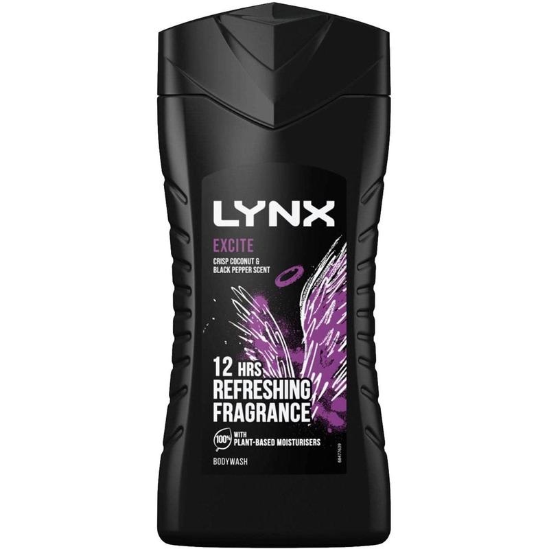 6 x Lynx Excite Shower Gel 225ml 1